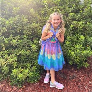 Boden rainbow dress